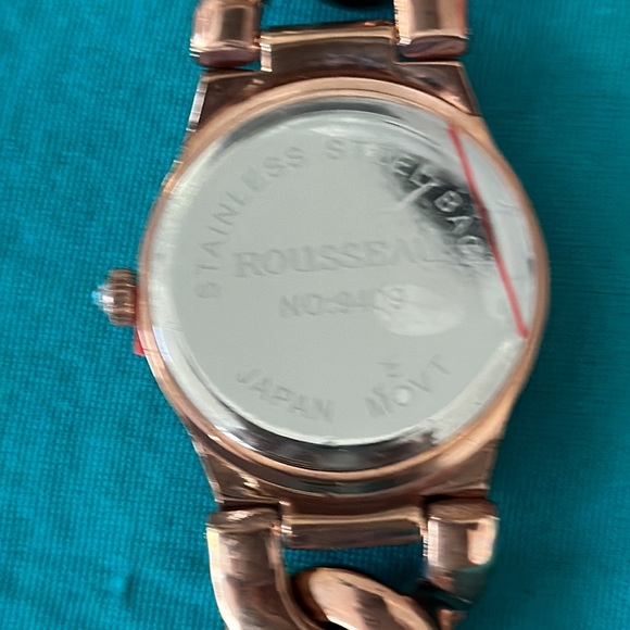 Rousseau rose gold watch main image 5